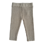 Baby Rib Leggings - Heather Beige