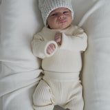 Luna + Luca Baby Rib Bodysuit - Cream