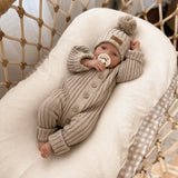 Little B's Ribbed Beanie - Oak