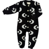 Midnight Sky Jacquard Jumpsuit