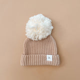 Ziggy Lou Beanie - Gingham (Caramel)