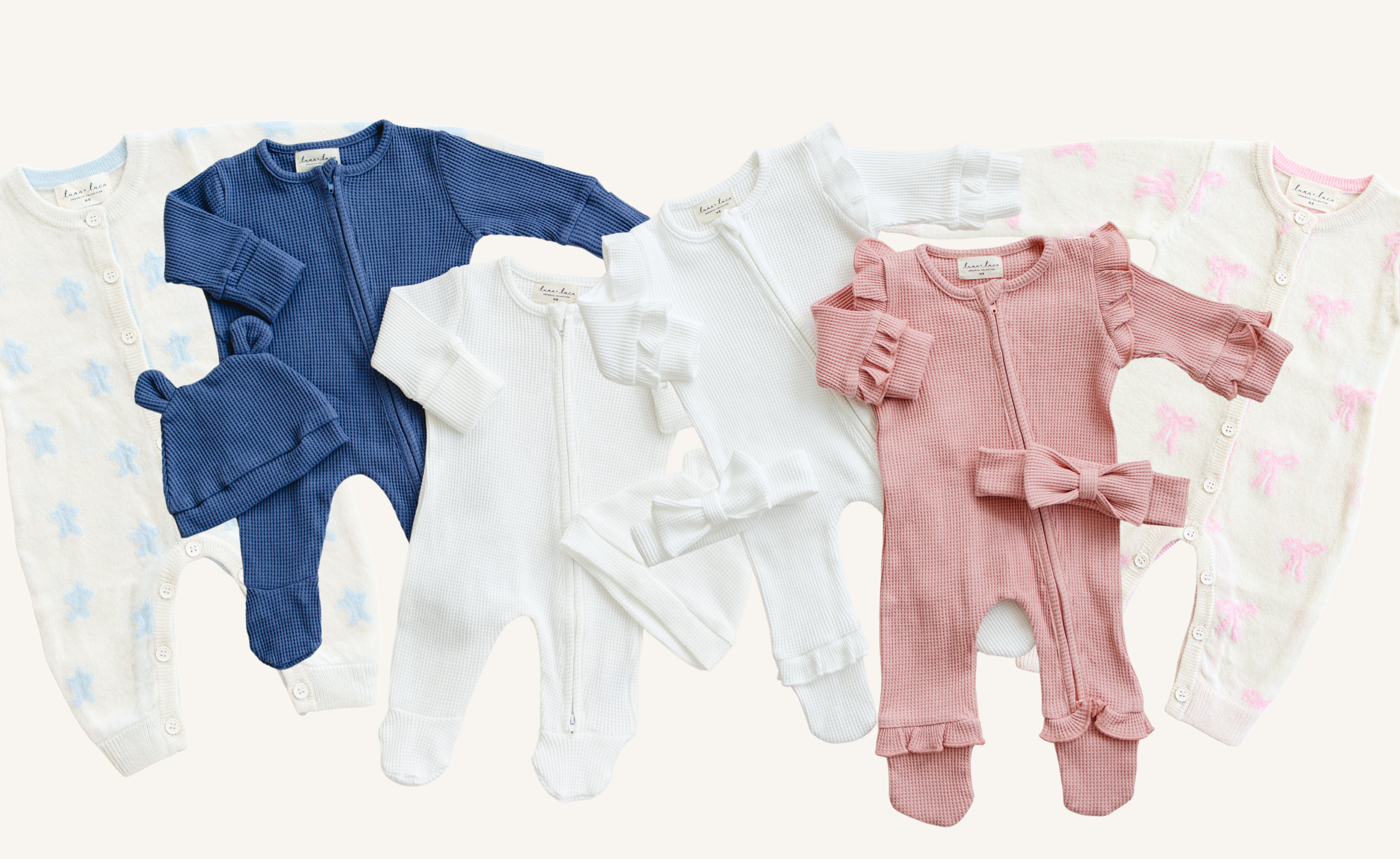 New Waffle Knit and Cashmere Luxxe Sets!
