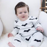 Midnight Bats Jacquard Jumpsuit
