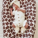 Little B's Ruffled Romper - Milk