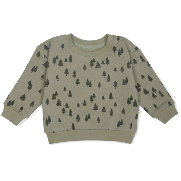 Organic Fleece Sweatshirt - Alpine