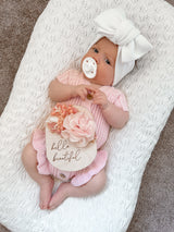 Little B's Ruffled Romper - Pink