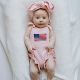 Americana Frills Romper