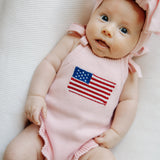 Americana Frills Romper