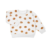 Organic Fleece Sweatshirt - Pumpkin