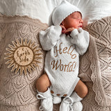 Hello World Birth Announcement Set