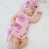 Wildflower Dreams Romper - Powder Pink