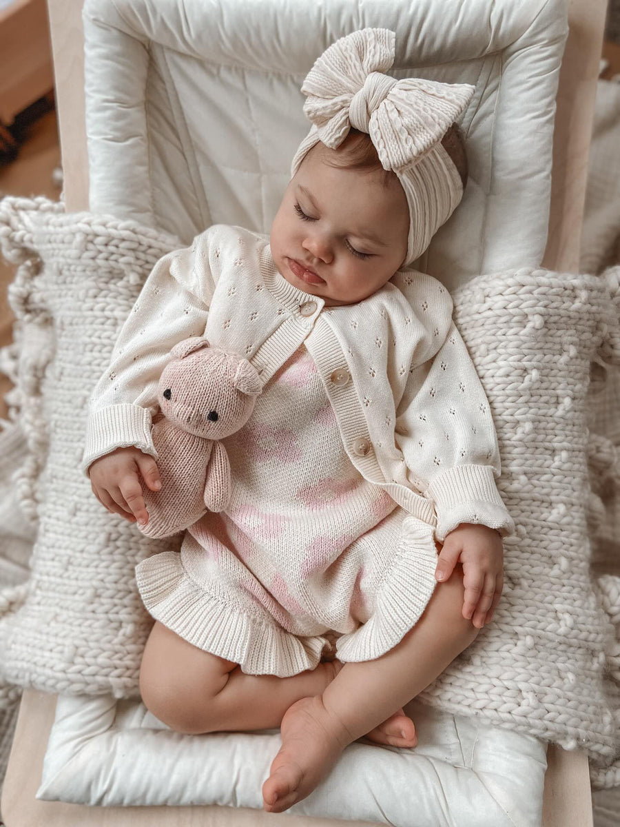LUCA CUTE ROMPER - BEIGE main image 0