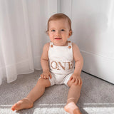 Birthday Romper - Milk