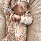 Luna + Luca Floral Jumpsuit + Bow