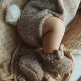 Luna + Luca Cozy Bunny Romper