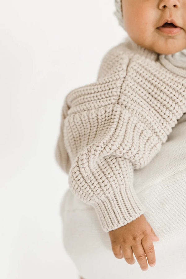 OAT CO ‘Stone’ Chunky Sweater