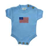 Americana Knit Romper