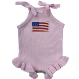 Americana Frills Romper