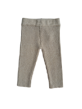 Baby Rib Leggings - Heather Beige