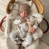 Little Bear Jacquard Jumpsuit