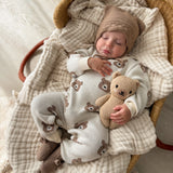 Little Bear Jacquard Jumpsuit