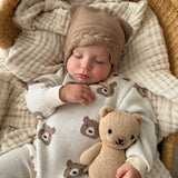 Little Bear Jacquard Jumpsuit