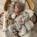 Little Bear Jacquard Jumpsuit