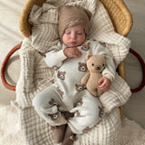 Little Bear Jacquard Jumpsuit