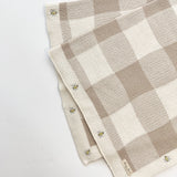 Busy Bee Gingham Baby Blanket