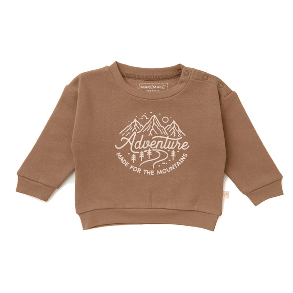 Organic Kids Sweatshirt - Adventure