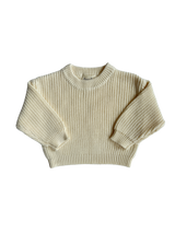 Chunky Knit Sweater - Cream