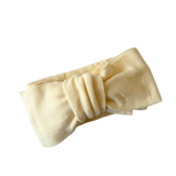 Classic Bow Headband - Cream
