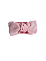 Classic Bow Headband - Powder Pink
