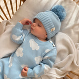 Cloud Dreams Jumpsuit - Powder Blue