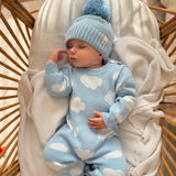 Cloud Dreams Jumpsuit - Powder Blue