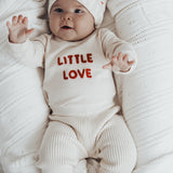 Luna + Luca Organic Booties - Cream