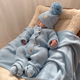 Classic Baby Blanket - Powder Blue