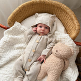 Bear Cub Jumpsuit - Natural