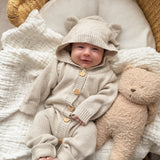 Bear Cub Jumpsuit - Natural