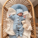 Classic Baby Blanket - Powder Blue