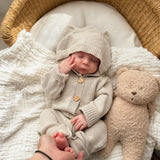 Bear Cub Jumpsuit - Natural