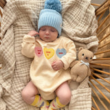 Candy Hearts Bubble Romper