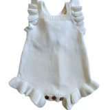 Frills Knit Romper