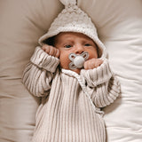 Chunky Rib Pullover - Beige