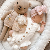 Little B's Ruffled Romper - Milk