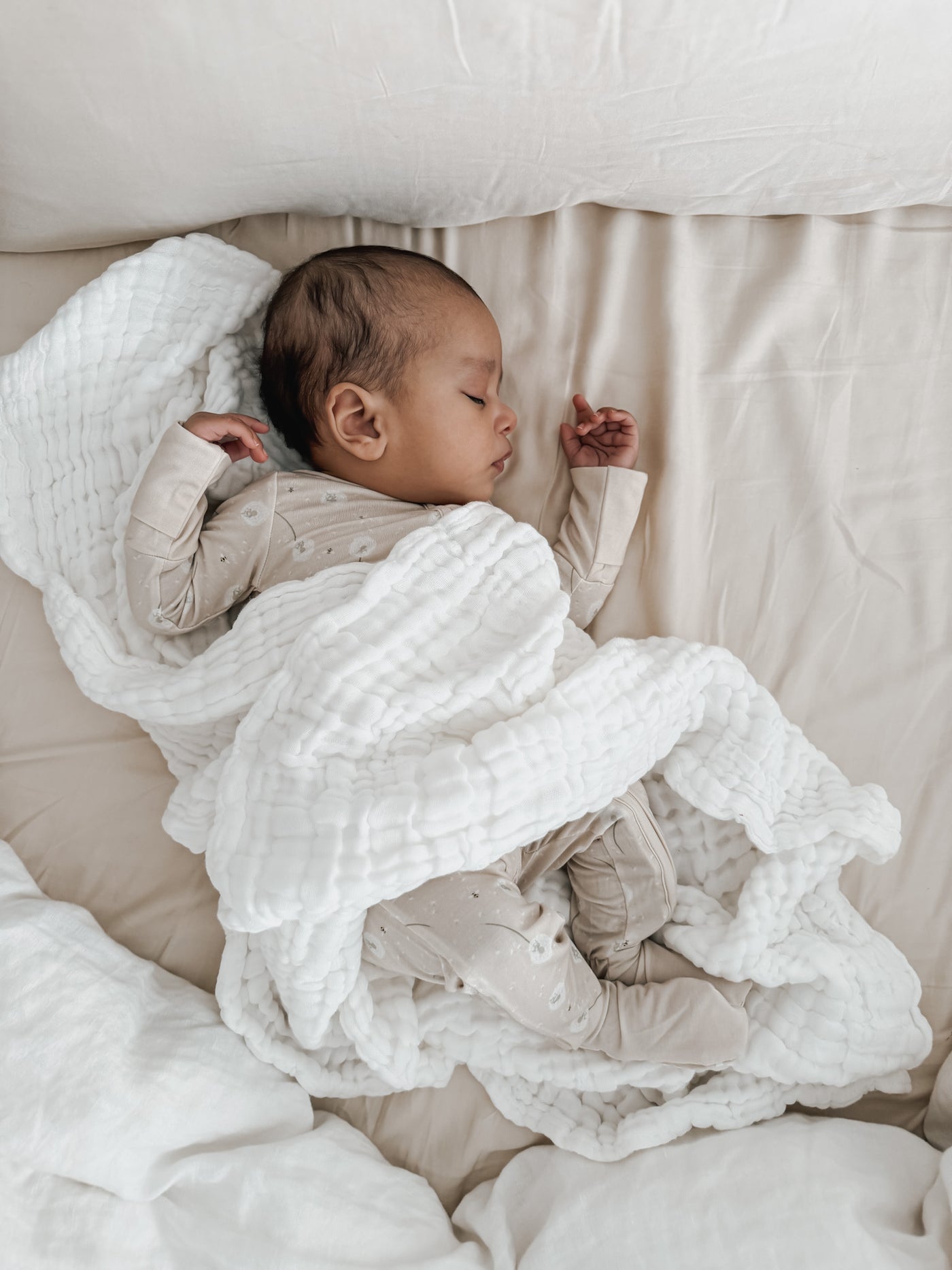 Infant Bedding Double Gauze Baby Blanket Muslin Duvet Cover Set