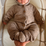 Cozy Bear Booties - Bear Brown