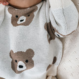Little Bear Jacquard Sweater