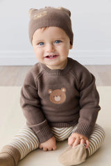 Jamie Kay Ethan Bear Sweater