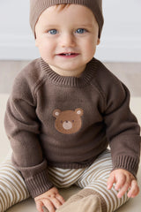 Jamie Kay Ethan Bear Sweater